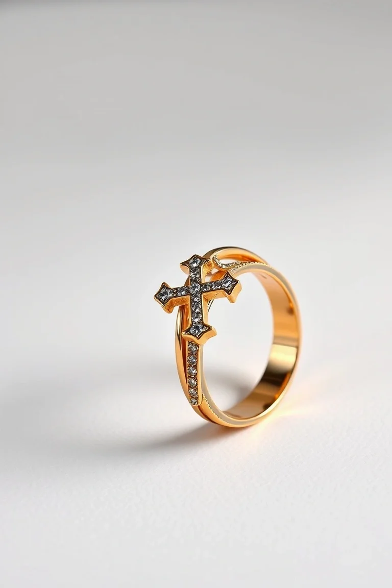 14K Religious Ring