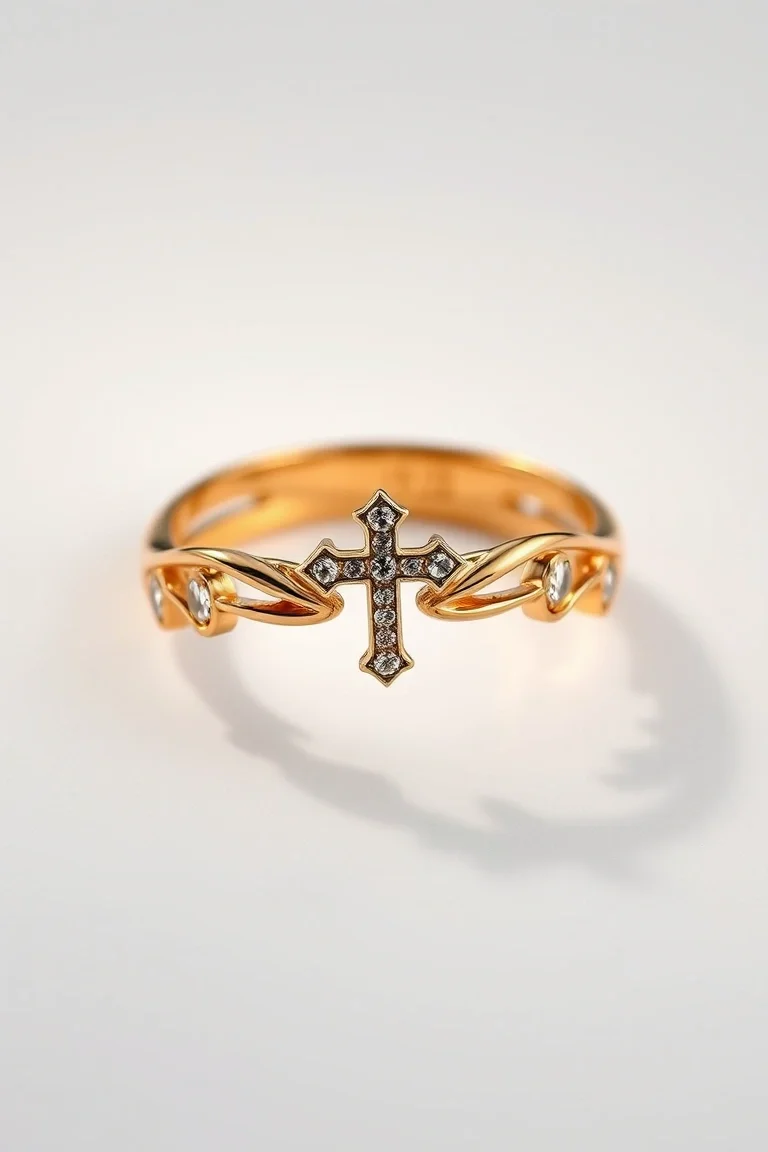 14K Religious Ring