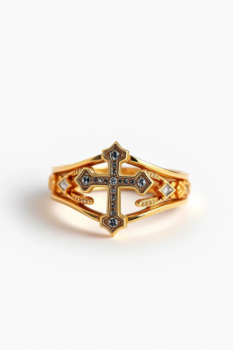 14K Religious Ring