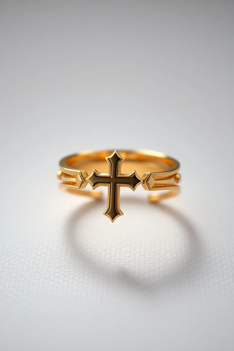 14K Religious Ring