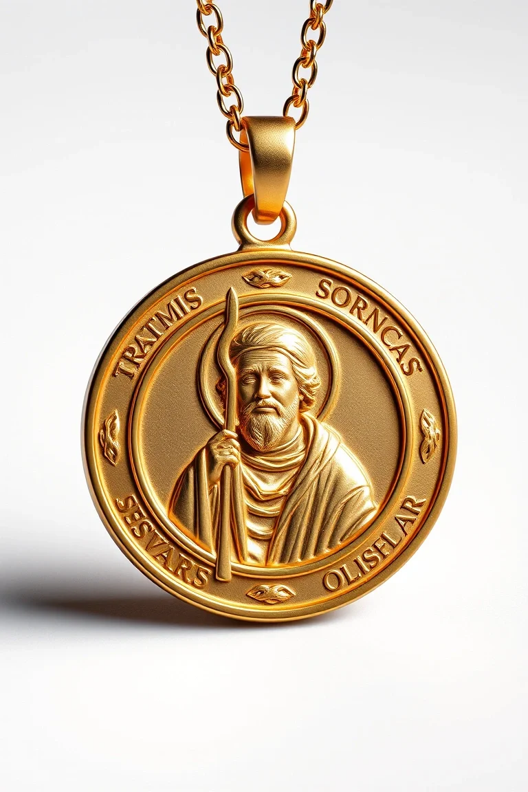 14K Round St. Francis