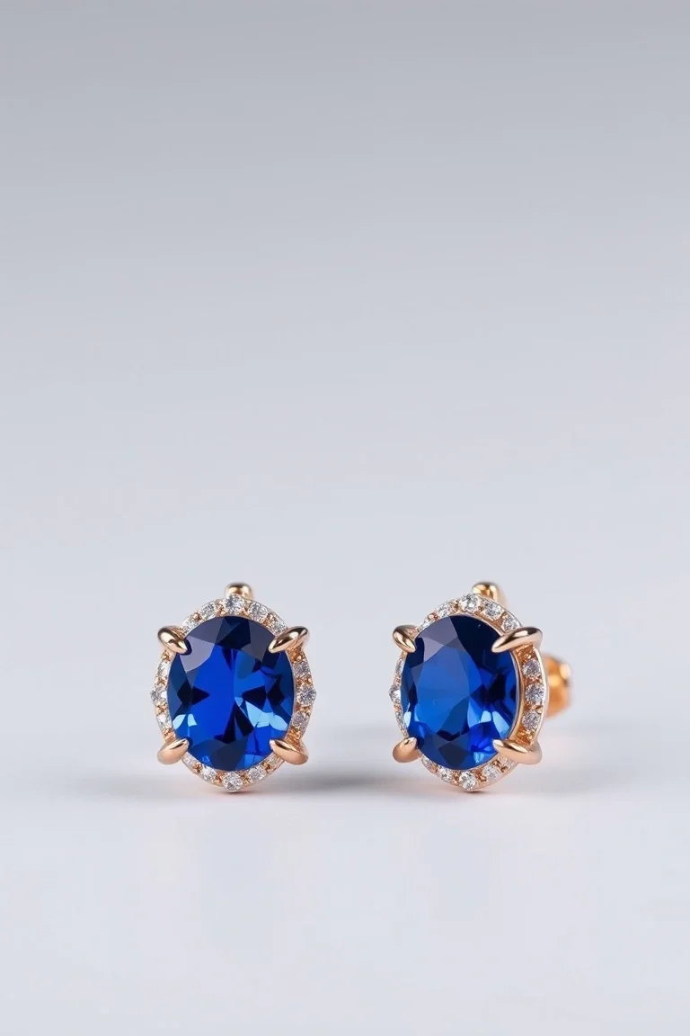 14K SAPPHIRE EARRINGS