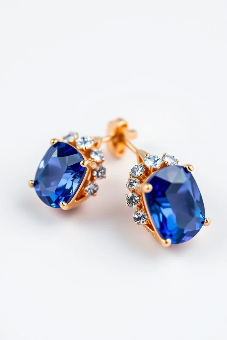 14K SAPPHIRE EARRINGS