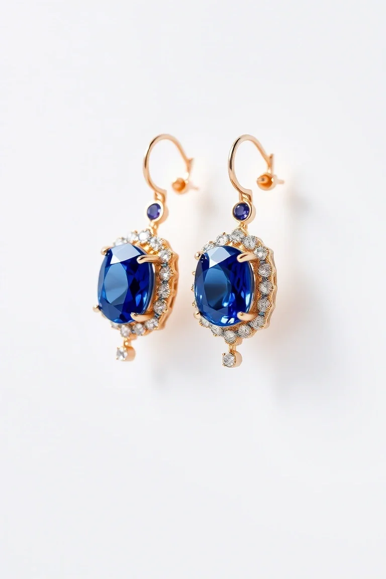 14K SAPPHIRE EARRINGS