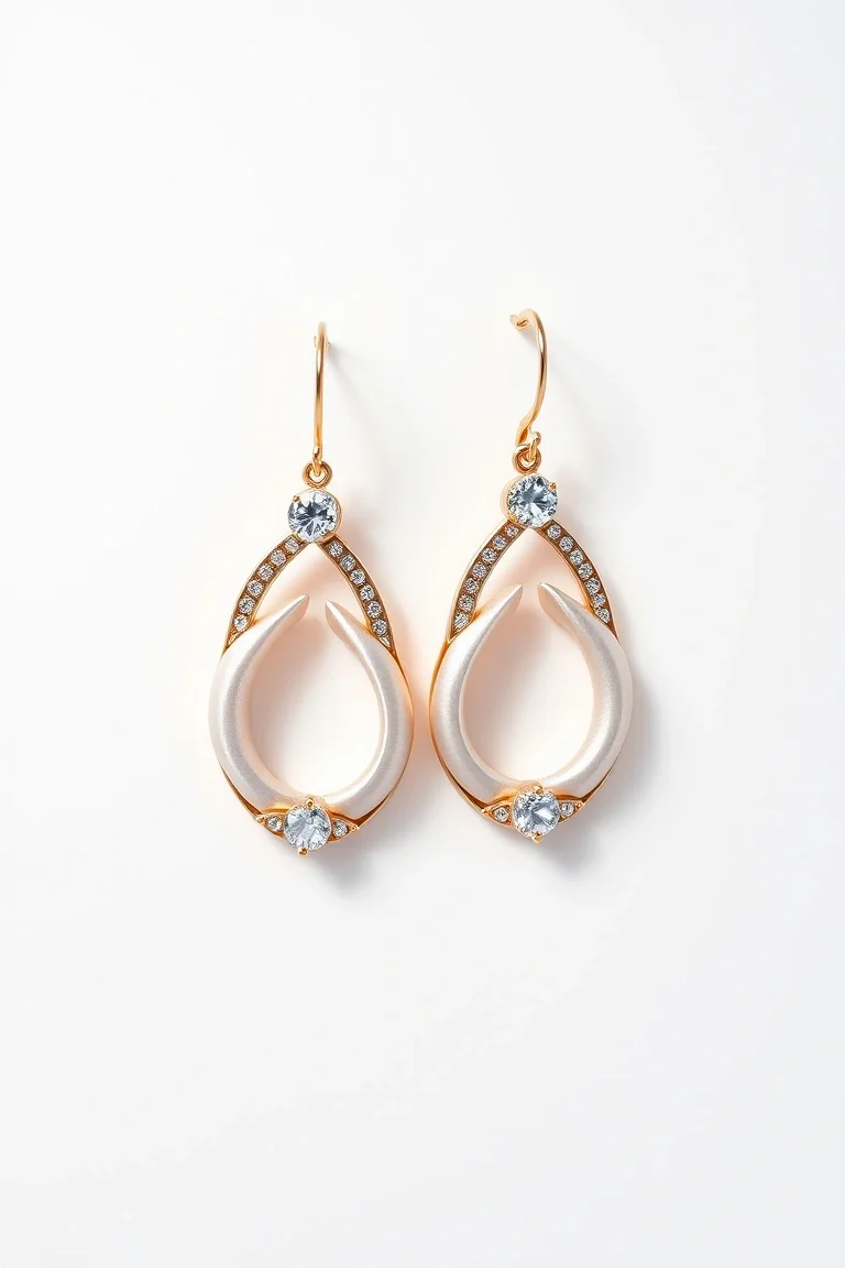 14K Satin Earrings