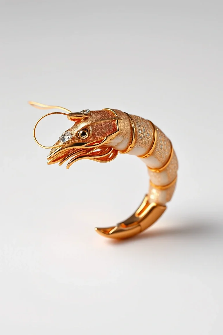 14K Shrimp Ring