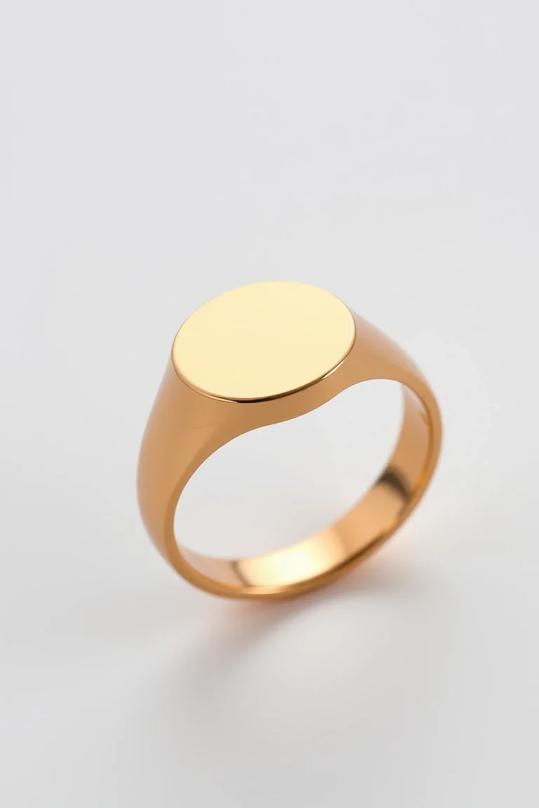 14K Signet Ring
