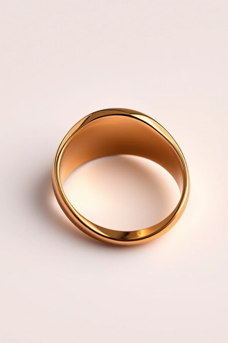 14K Signet Ring