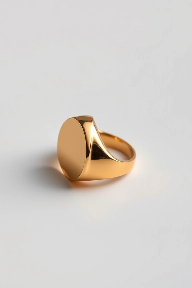 14K Signet Ring