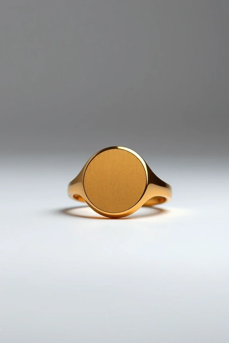 14K Signet Ring