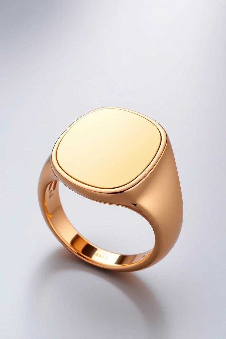 14K Signet Ring