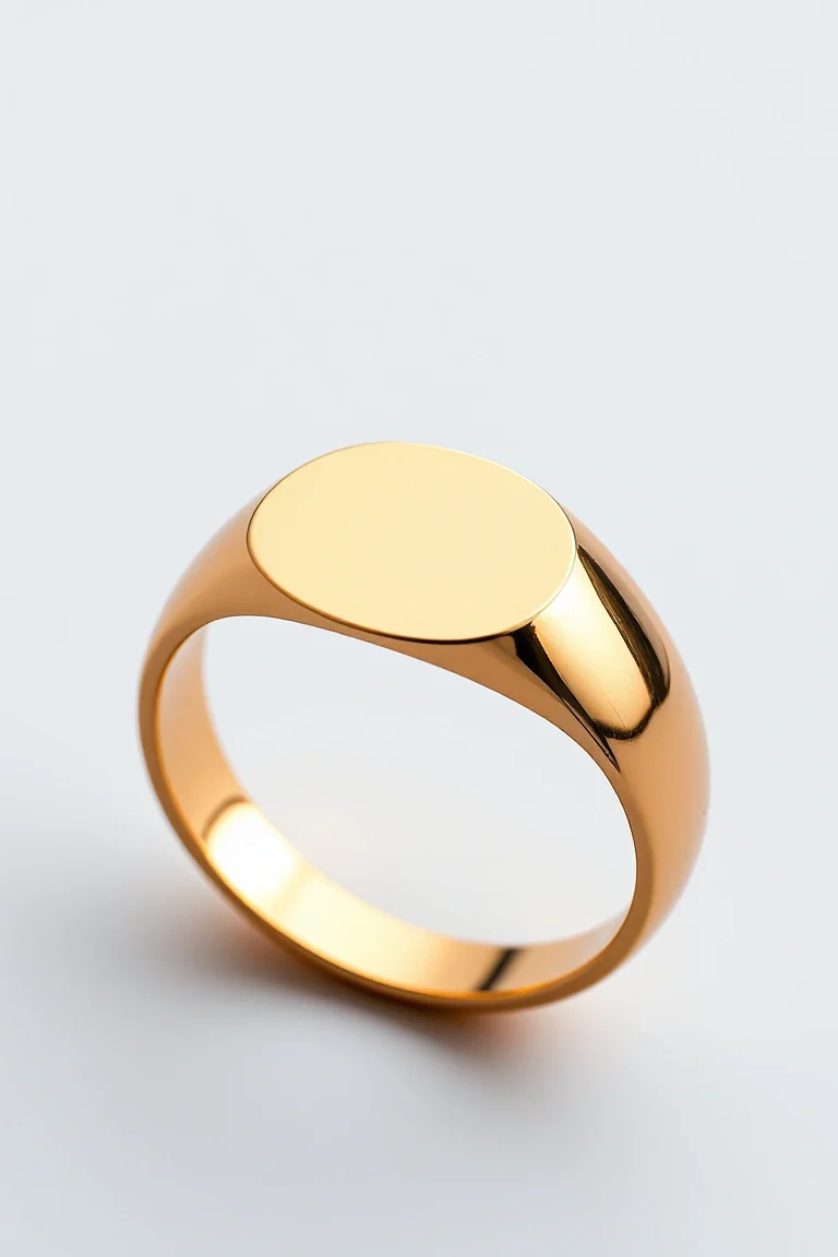 14K Signet Ring