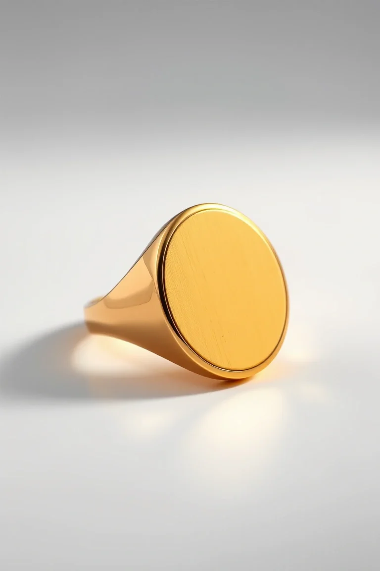14K Signet Ring