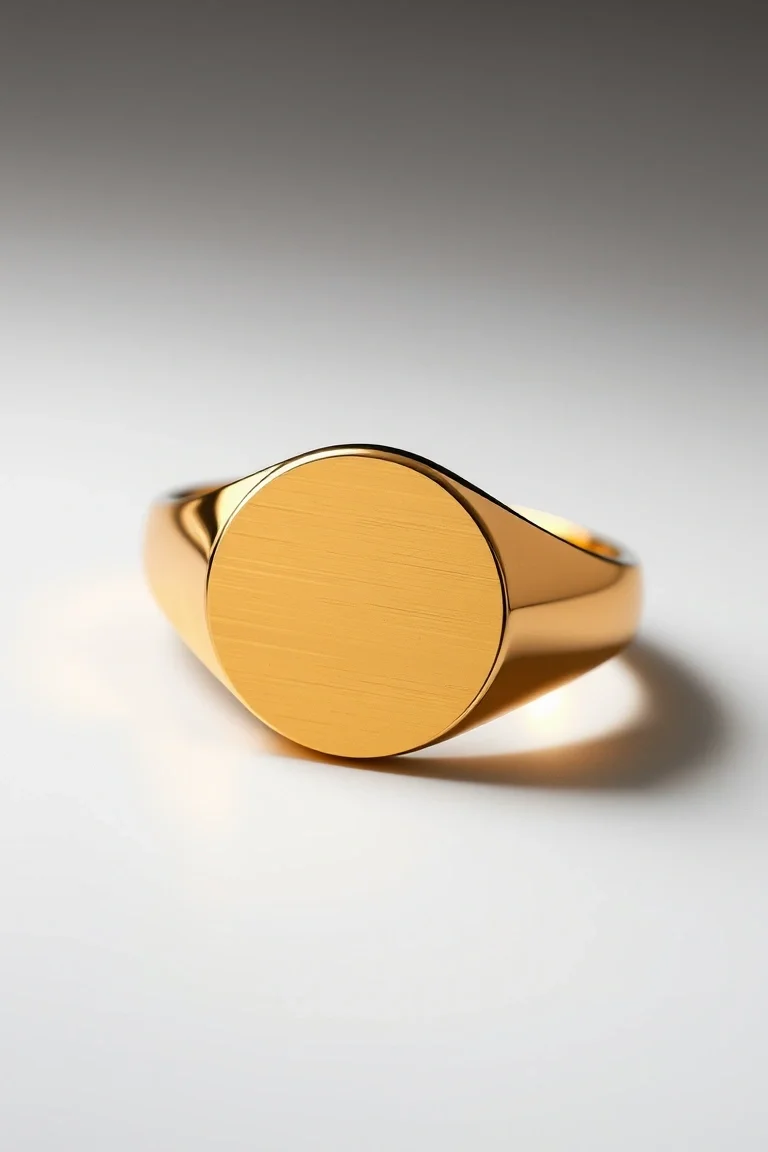 14K Signet Ring