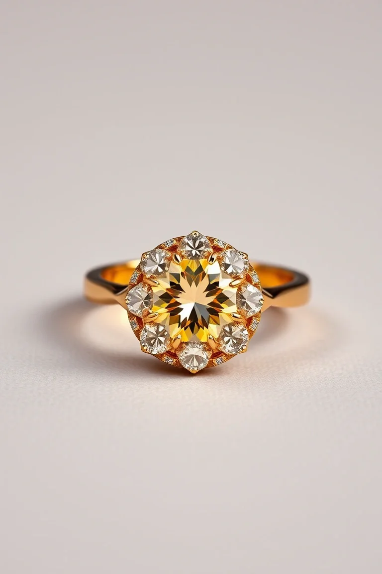 14K Small Univ Polished Sol