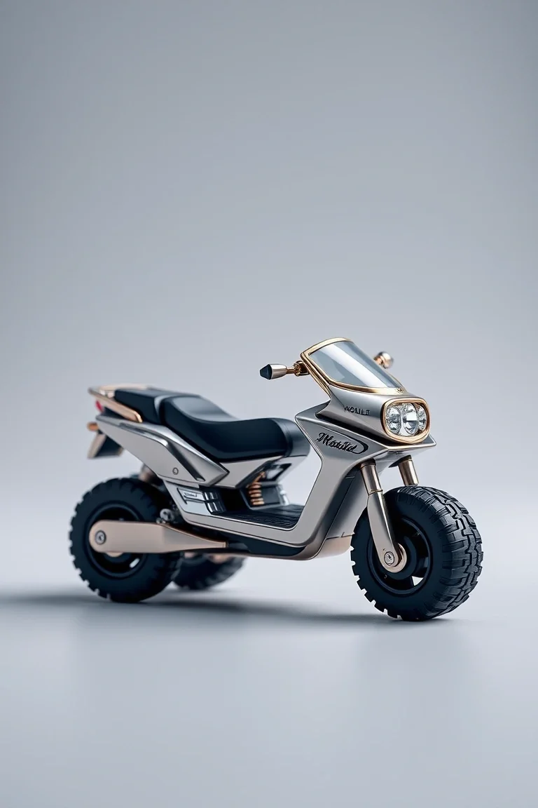 14k Snow Mobile Charm L Quality