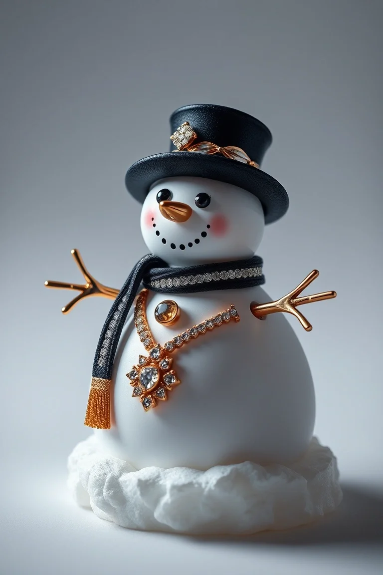 14K Snowman