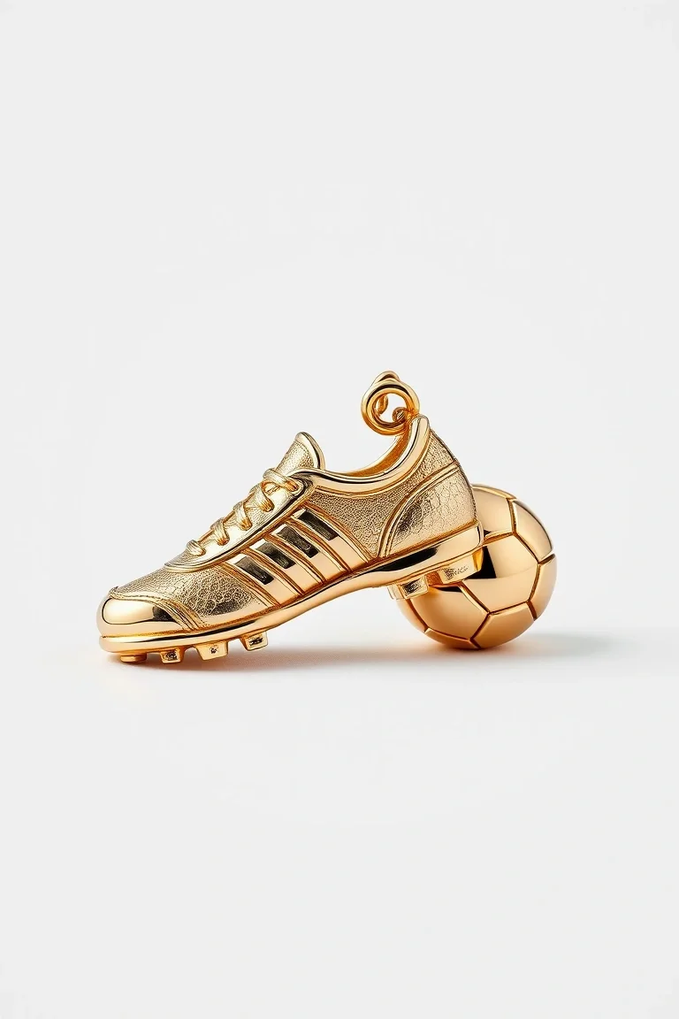 14K SOCCER SHOE & BALL CHARM