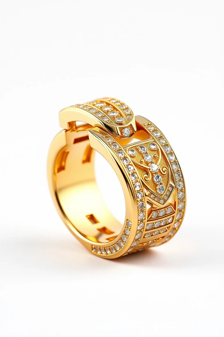 14K Status Gents Links 8 In.