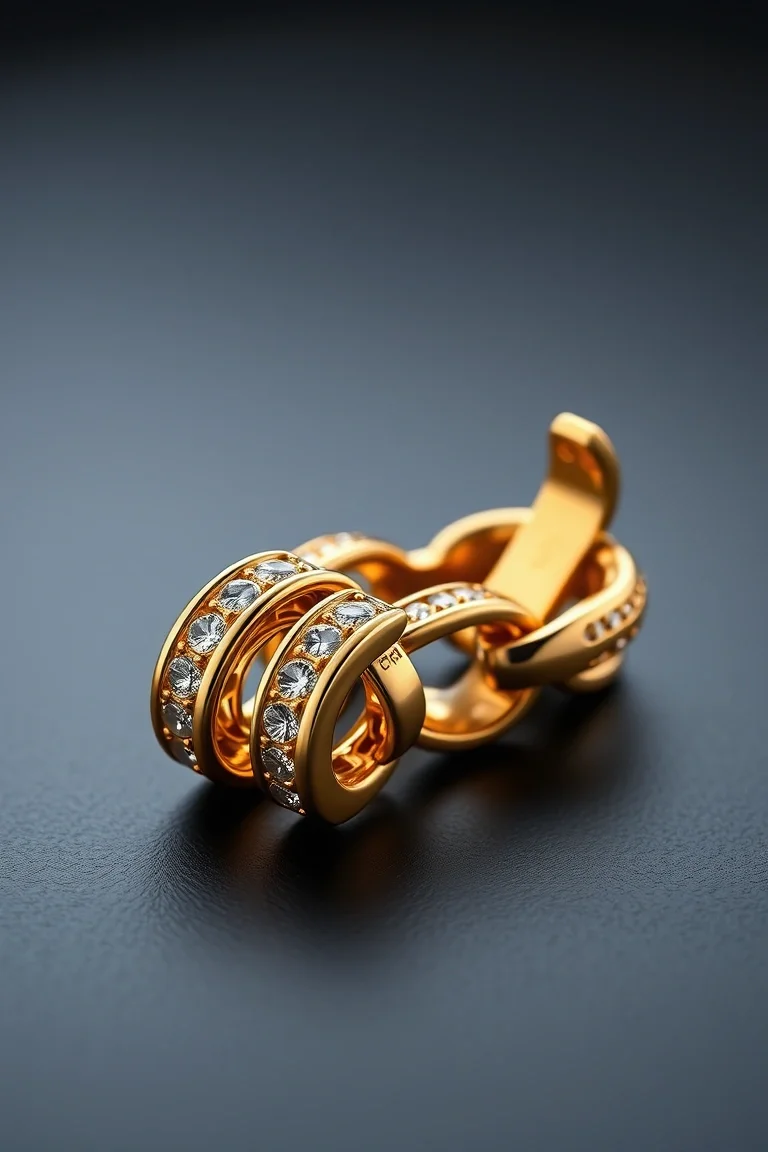 14K Status Gents Links 8 In.