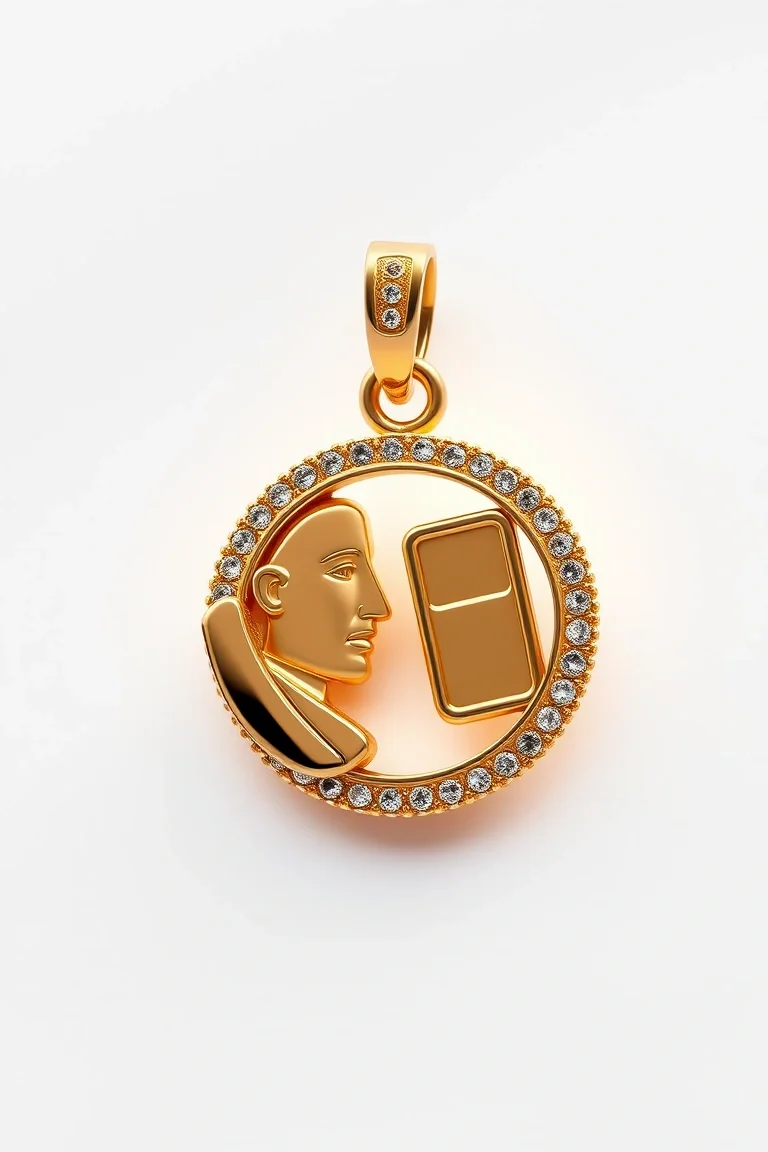 14K Talking Charm