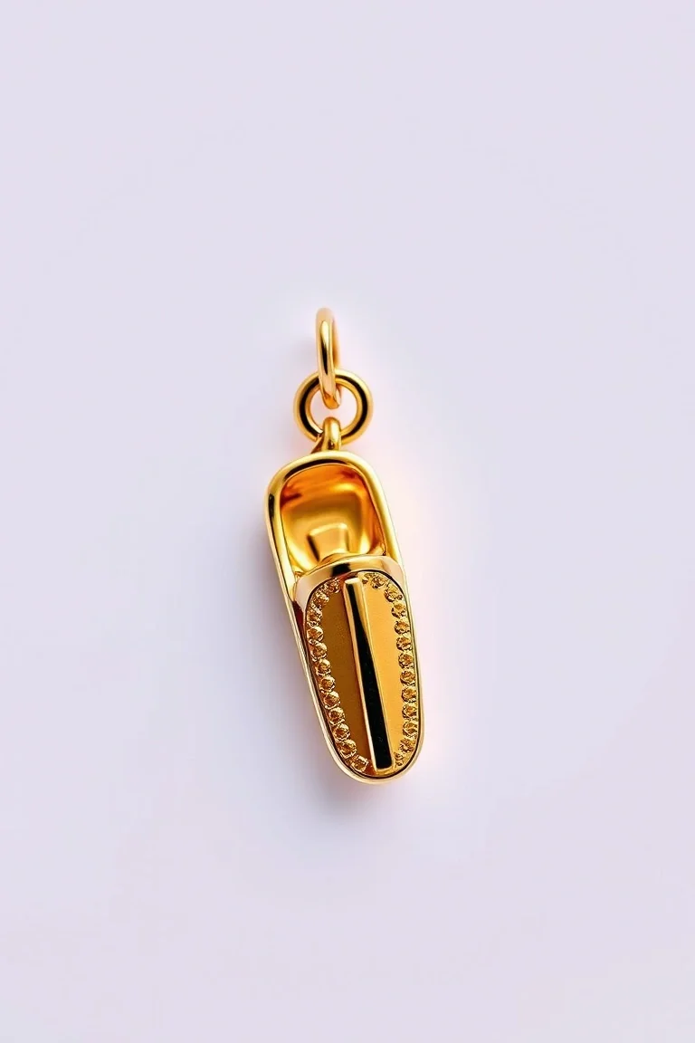 14K Toboggan Charm