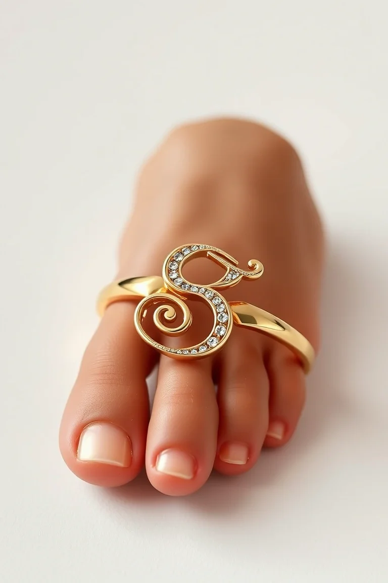 14K Toe Ring