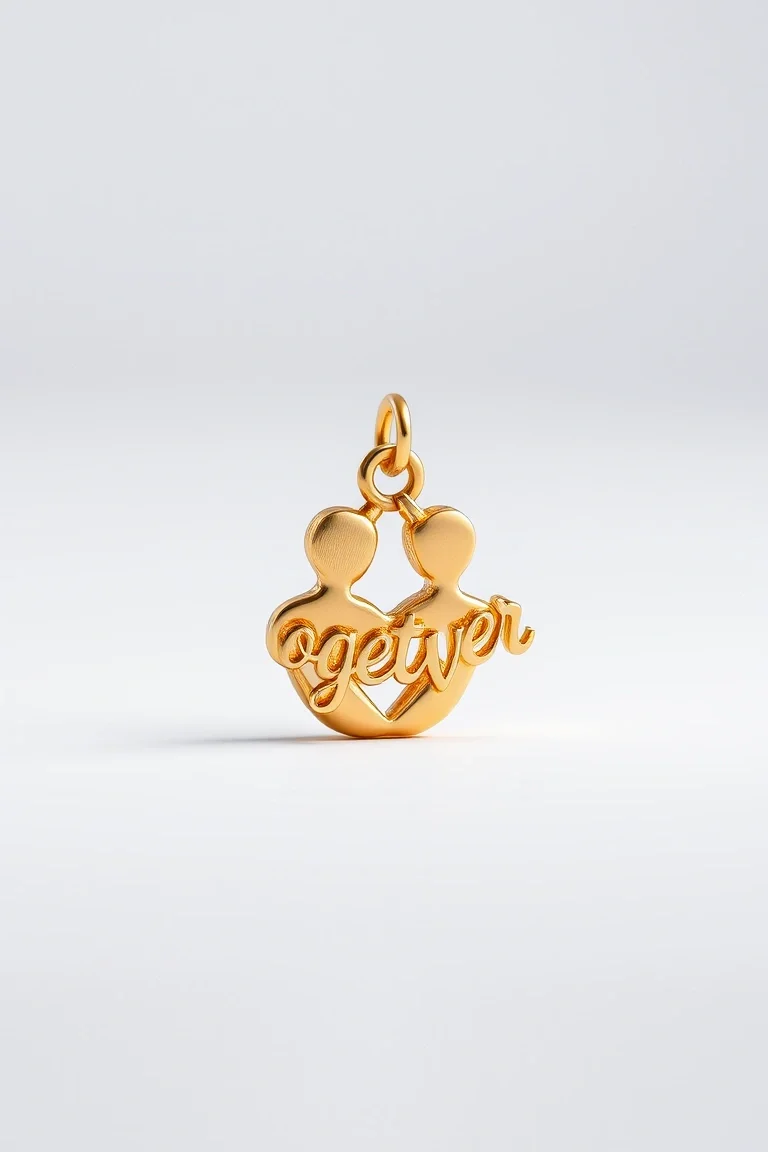 14K Together Forever Charm