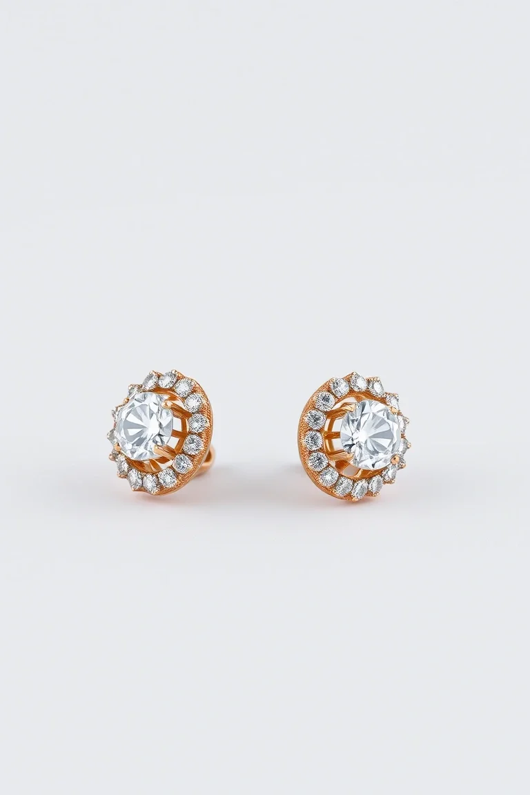 14K Traditional Diamond Jackets VS Quality