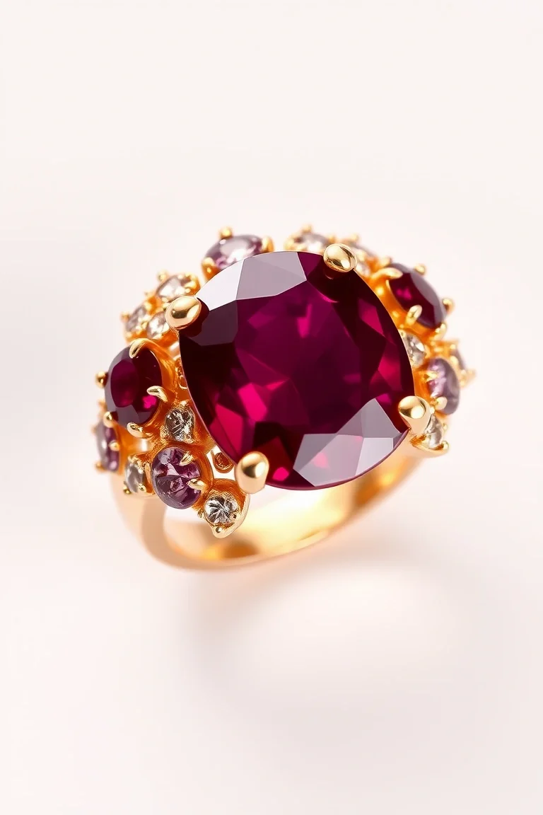 14K TRADITIONAL RUBY RING