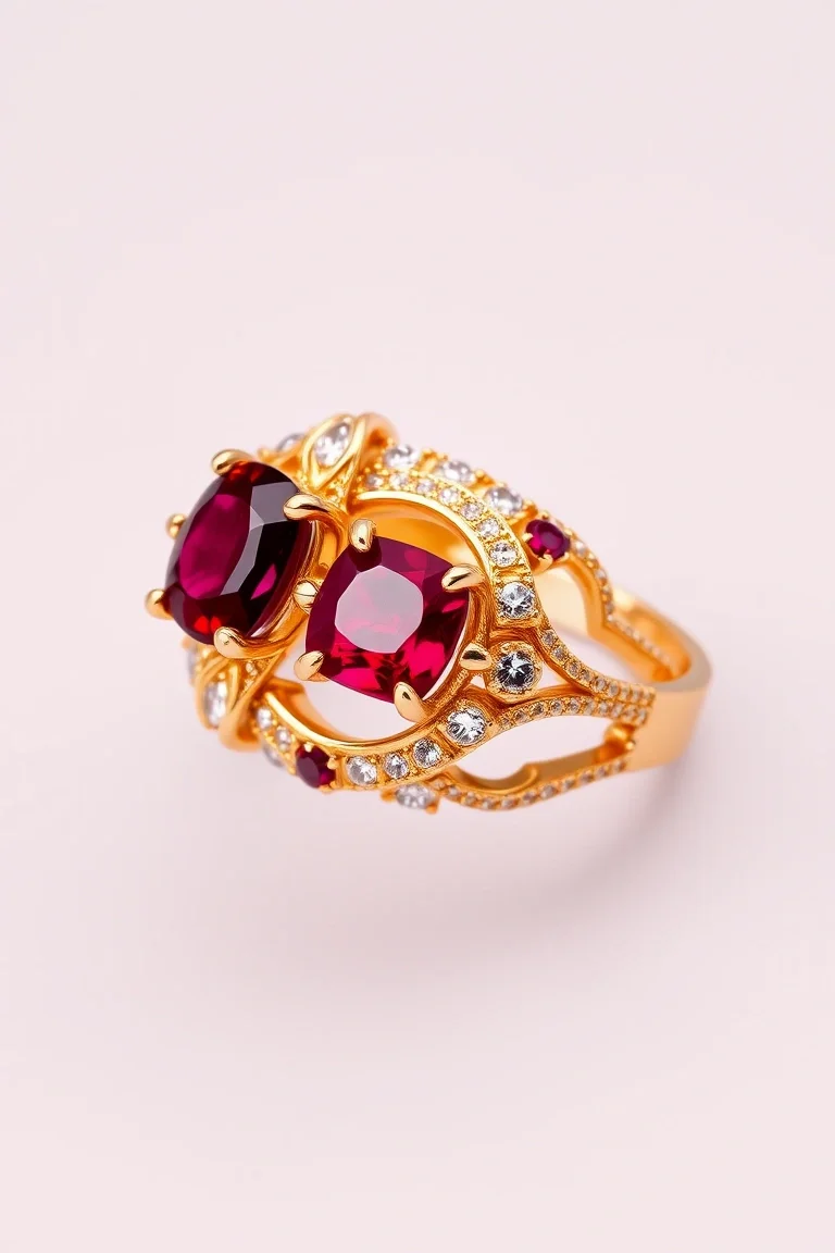 14K TRADITIONAL RUBY RING