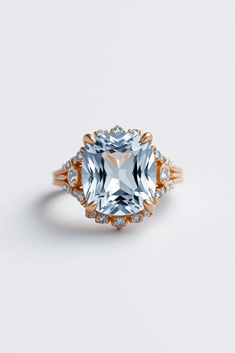 14K TRADITIONAL TANVORITE RING