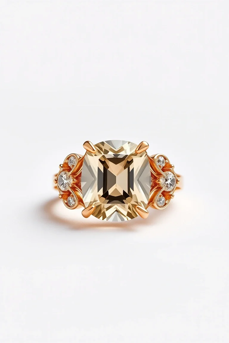 14K TRADITIONAL TANVORITE RING