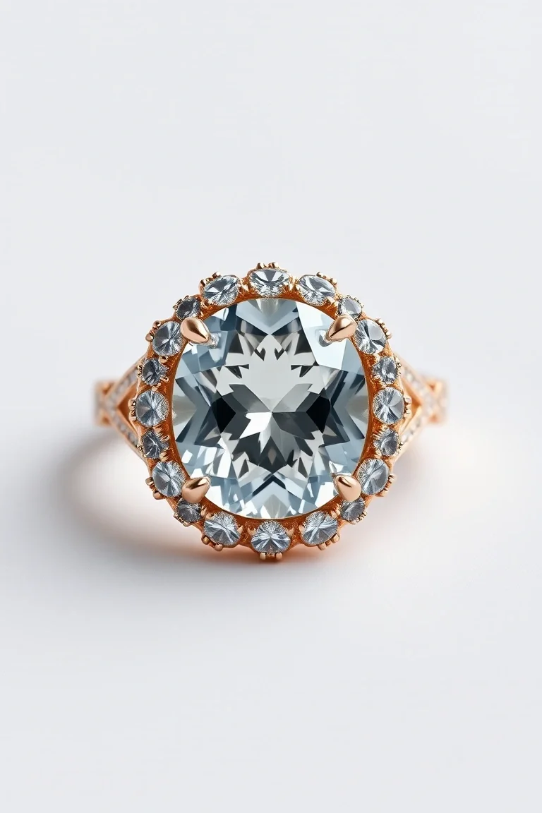 14K TRADITIONAL TANVORITE RING