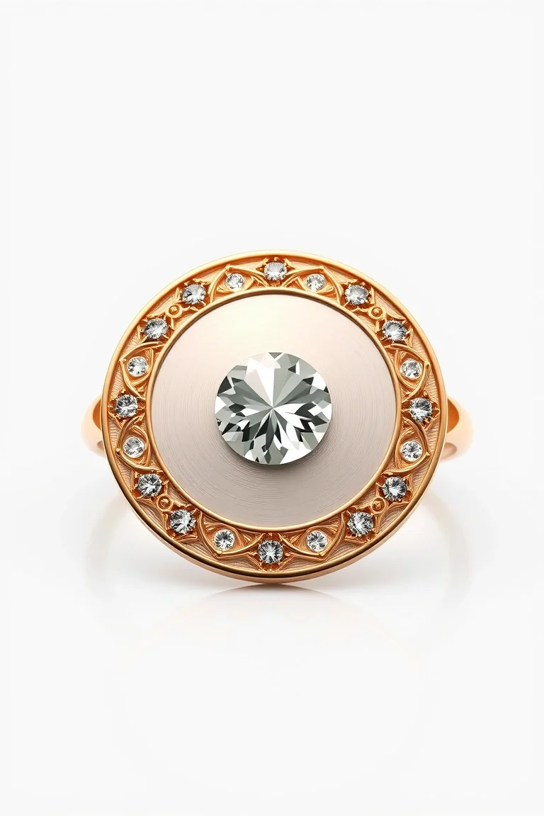 14K WG ENGRAVEABLE GIRL DISC=.28 MM THICK