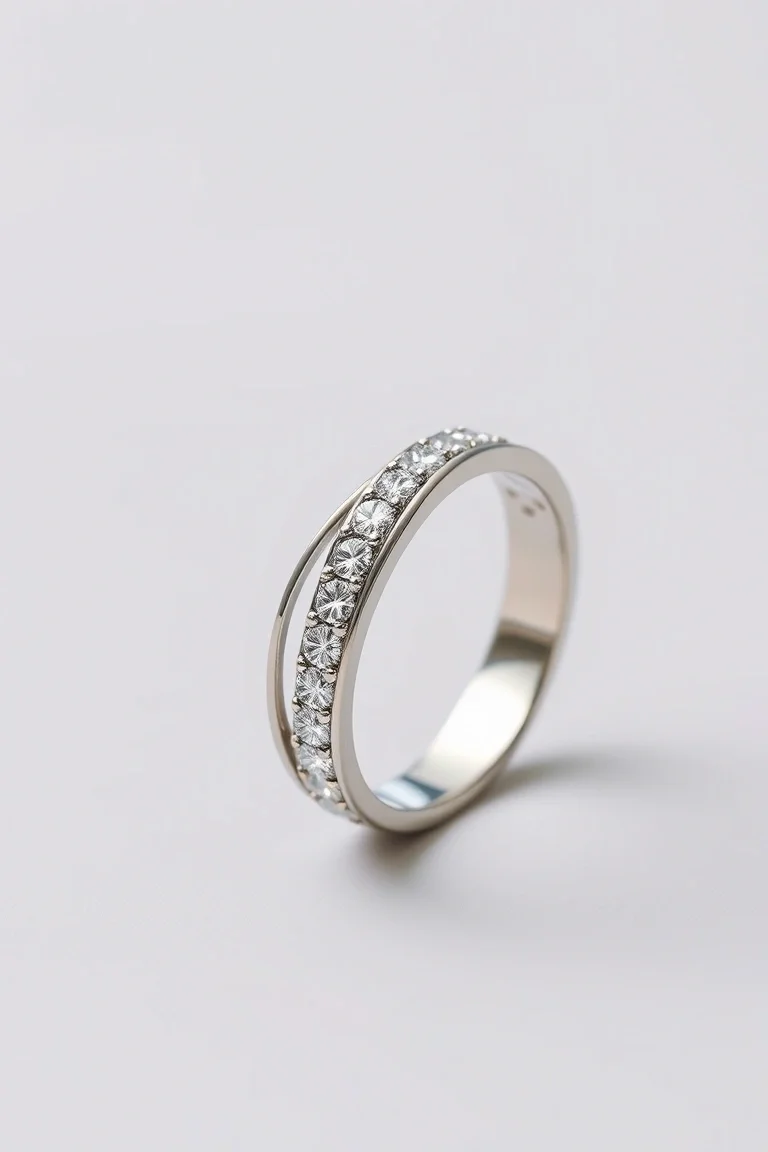 14K WHITE GOLD SLIDE