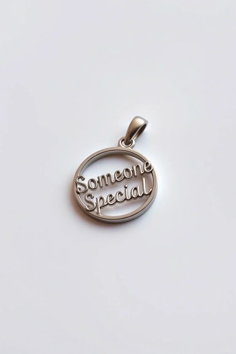 14K WHITE GOLD SOMEONE SPECIAL CHARM