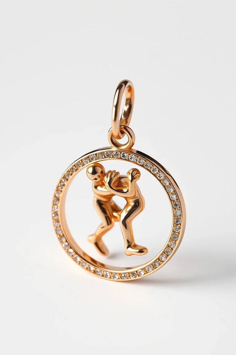 14K Wrestling Charm