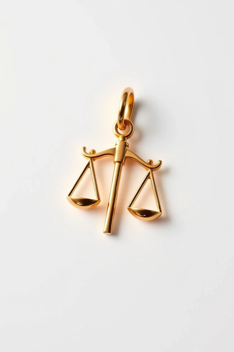14K Zodiac Charm (libra)