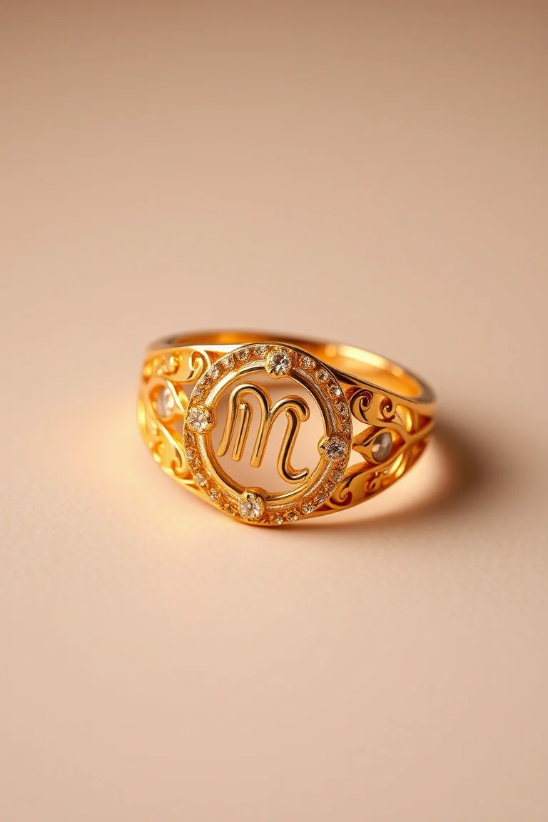 14K Zodiac Rings