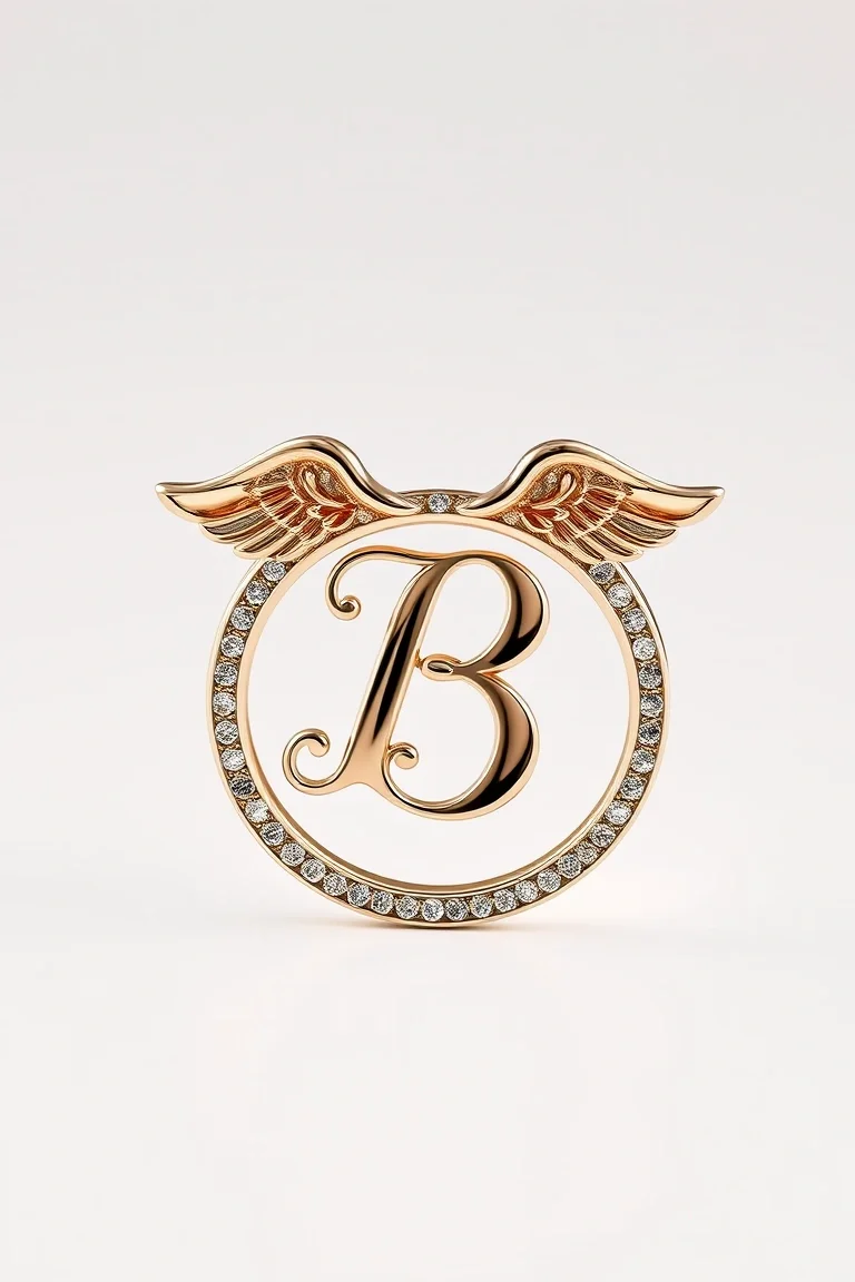 Angel Inital Ring B