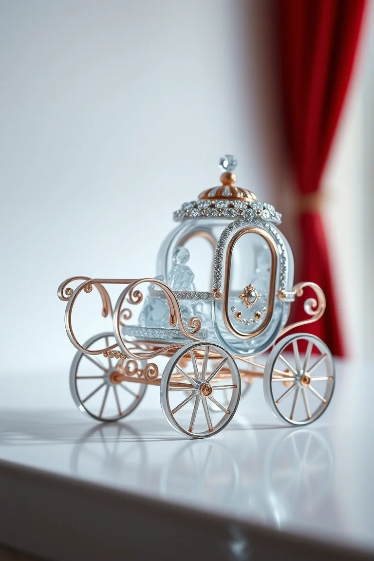 Crystal Doll Carriage