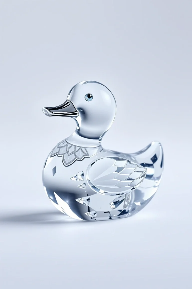 Crystal Duck Cackling