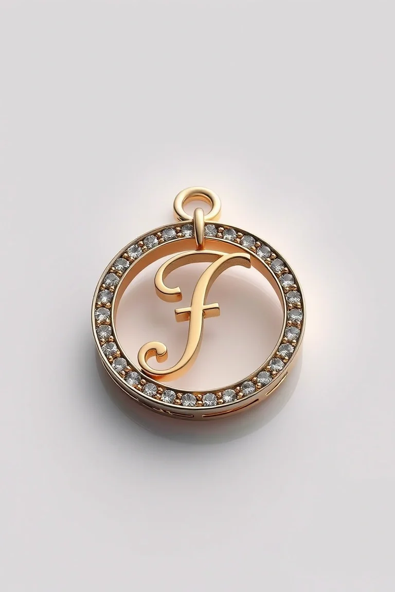 Initial Ring Charm