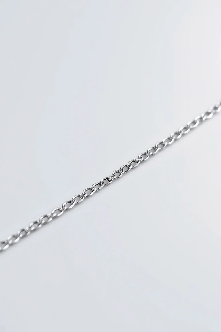 Platinum Sinapore Chain 18 In.