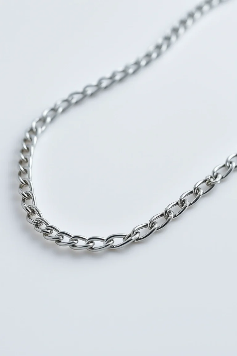 Platinum Sinapore Chain 24 In.