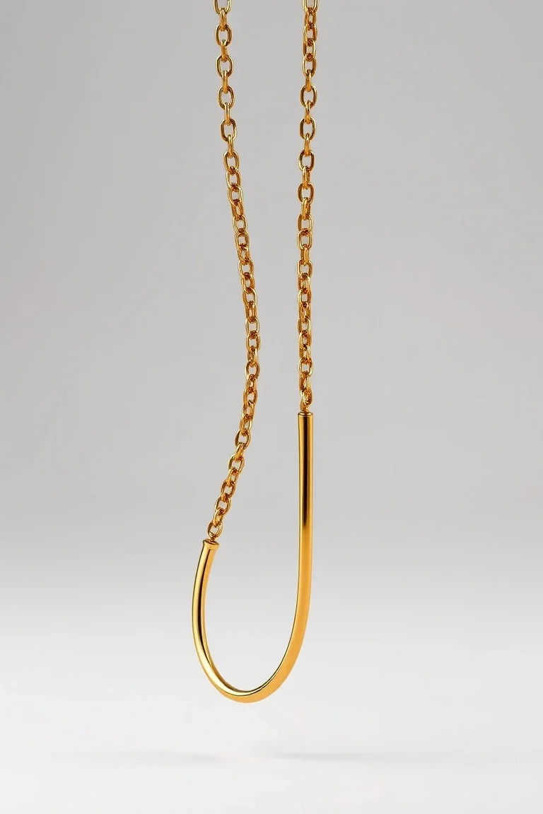 Steel And Gold Neckwires