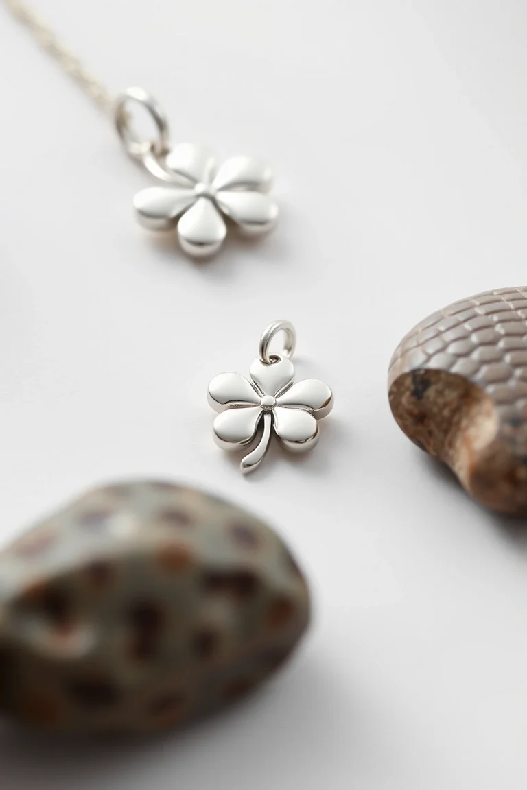 Sterling Silver 4-leaf Clover