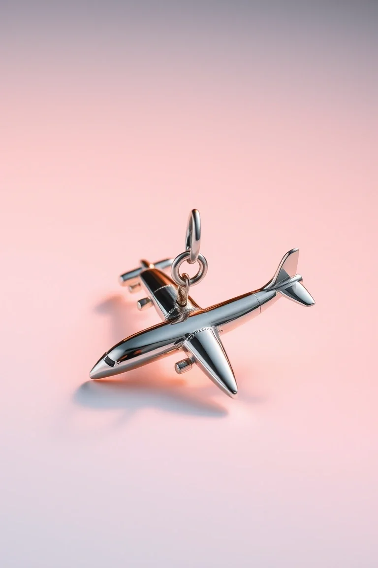 Sterling Silver Airplane