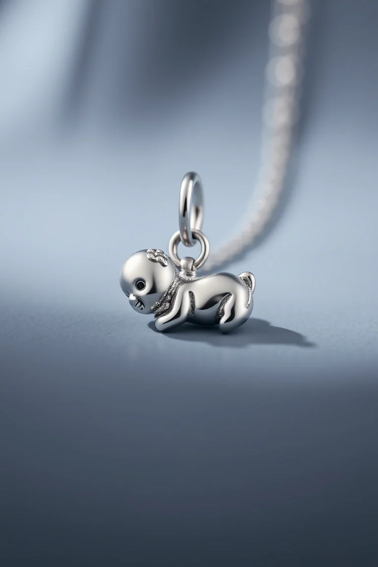 Sterling Silver Baby Charm